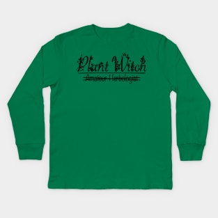 Plant Witch Kids Long Sleeve T-Shirt